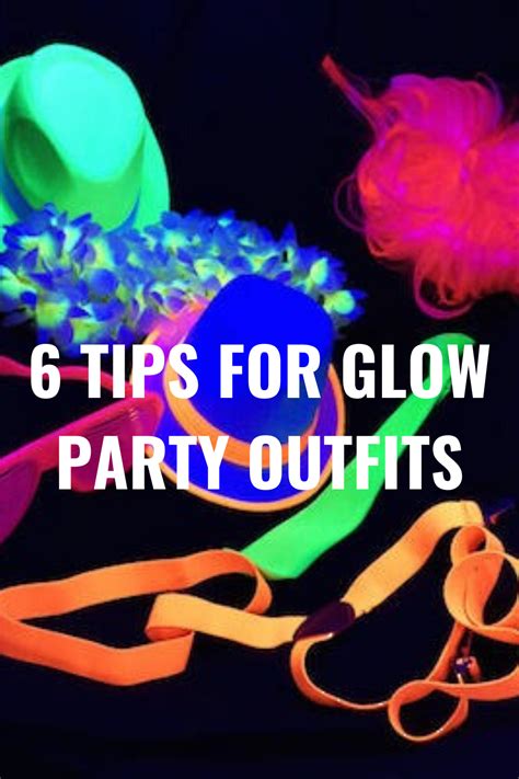 what to wear to glow party